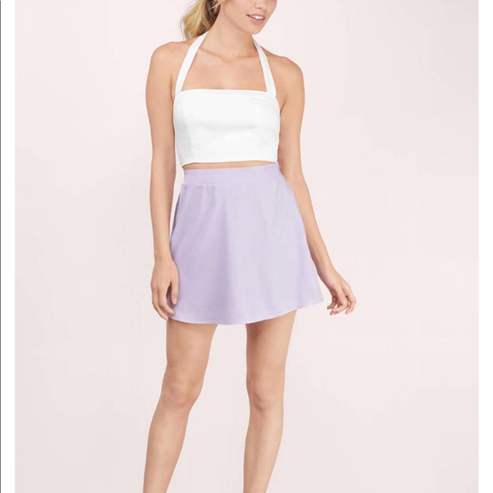 Purple skirt